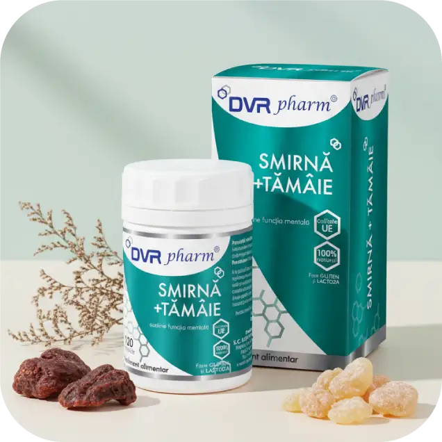 Smirnă + Tămâie 120 capsule