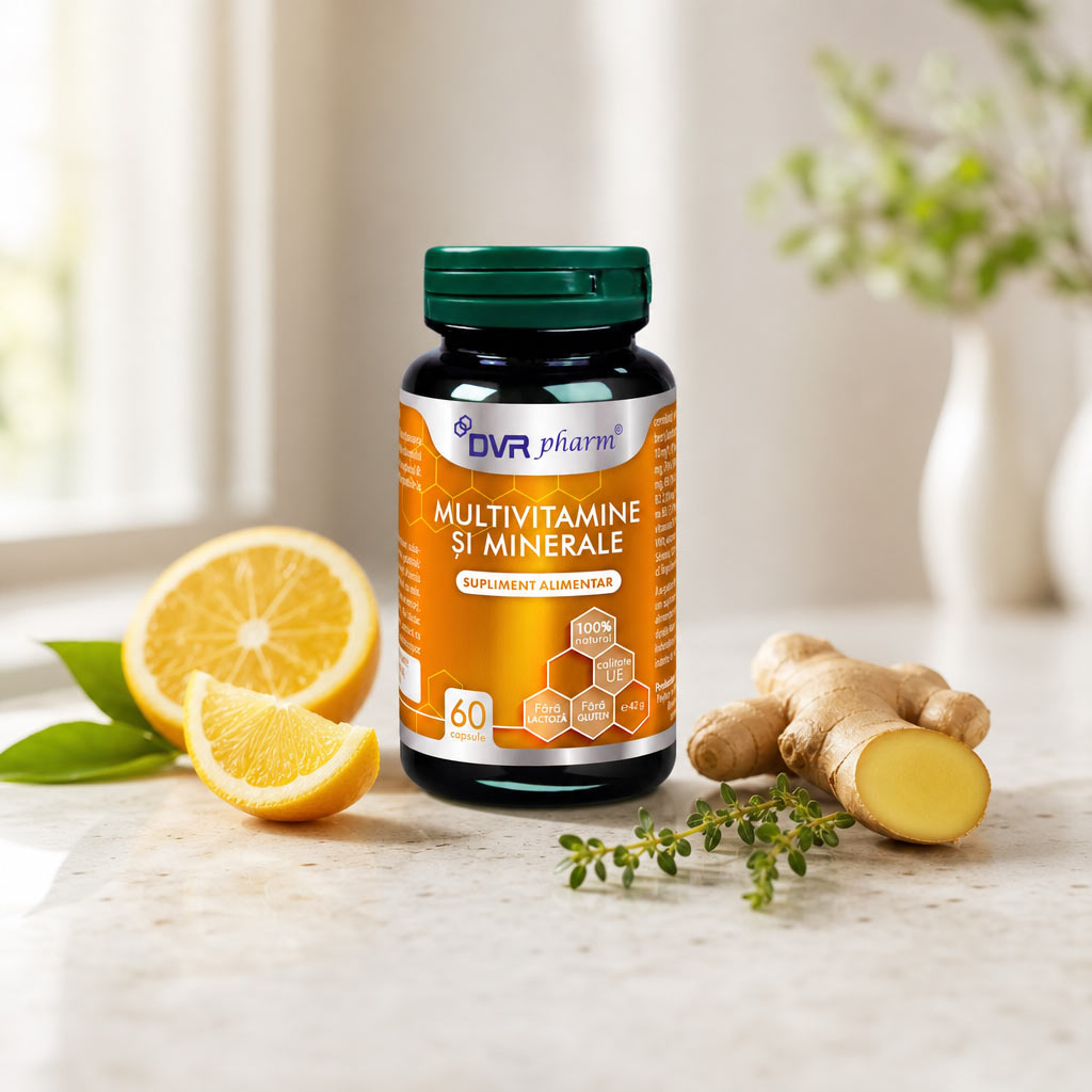 MULTIVITAMINE ȘI MINERALE - 60 capsule