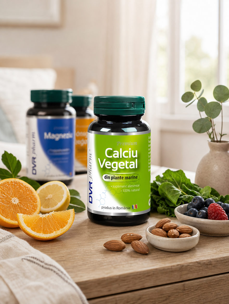 CALCIU VEGETAL - 60 capsule - imagine 3