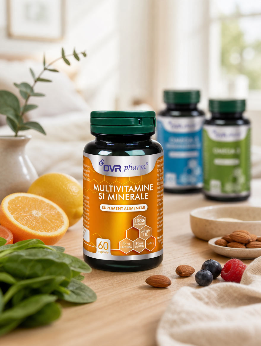 MULTIVITAMINE ȘI MINERALE - 60 capsule