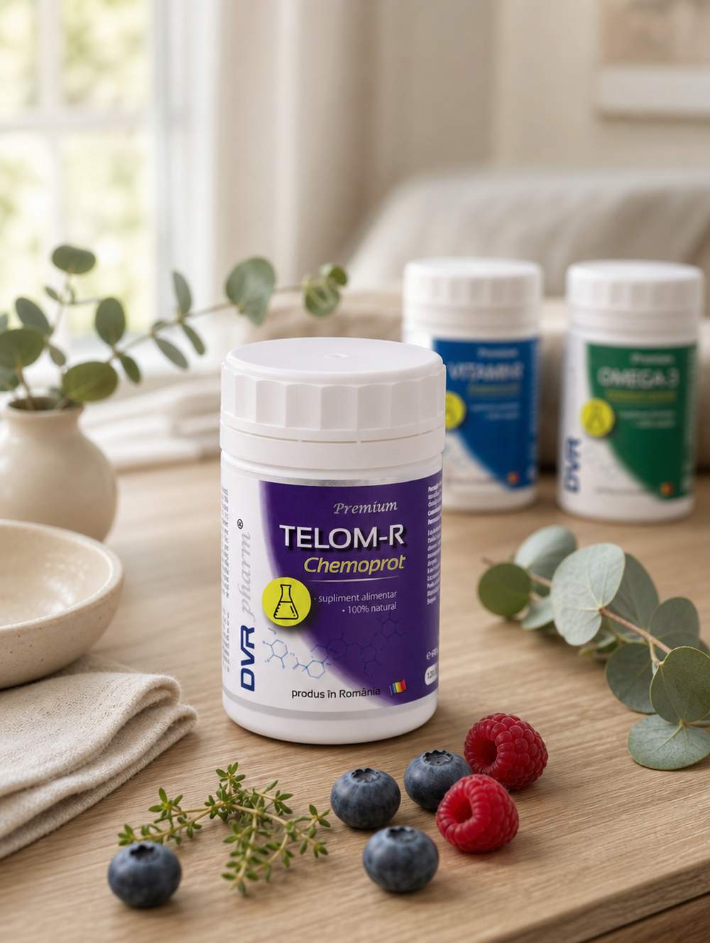 TELOM-R CHEMOPROT - 120 capsule