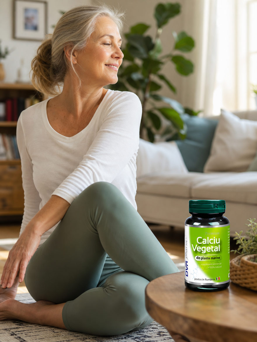 Calciu vegetal 60 capsule