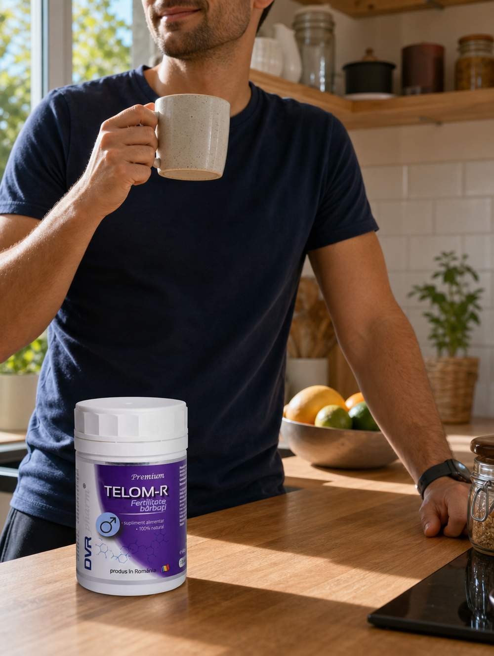 TELOM-R FERTILITATE BĂRBAȚI - 120 capsule