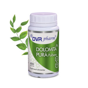Dolomită pură pulbere - sursă naturală de calciu și magneziu, ideală și pentru femeile însărcinate sau care alăptează