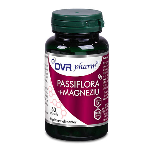 Passiflora + Magneziu - contra tulburărilor de somn 😴