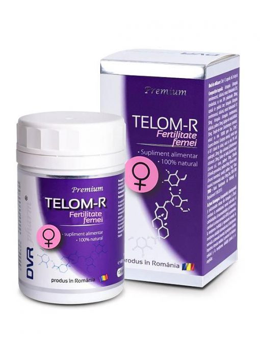 TELOM-R FERTILITATE FEMEI - reglarea activității hormonale 👱‍♀️
