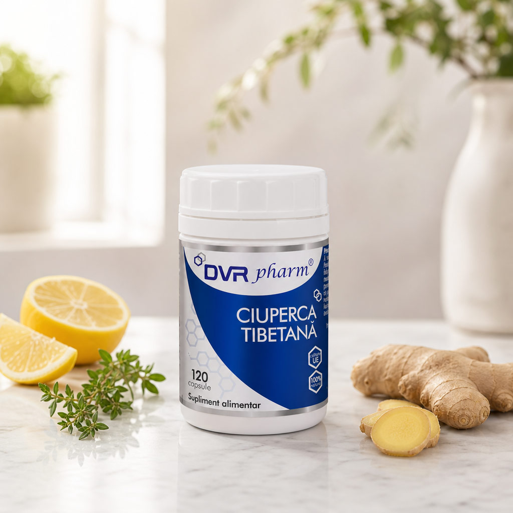 CIUPERCA TIBETANĂ - 120 capsule - DVR Pharm