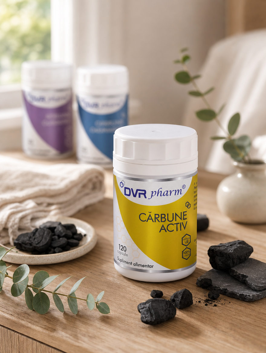 CĂRBUNE ACTIV - 120 capsule