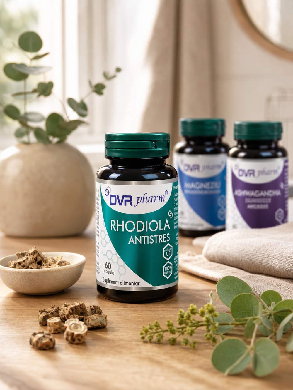RHODIOLA ANTISTRES - 60 capsule - DVR Pharm