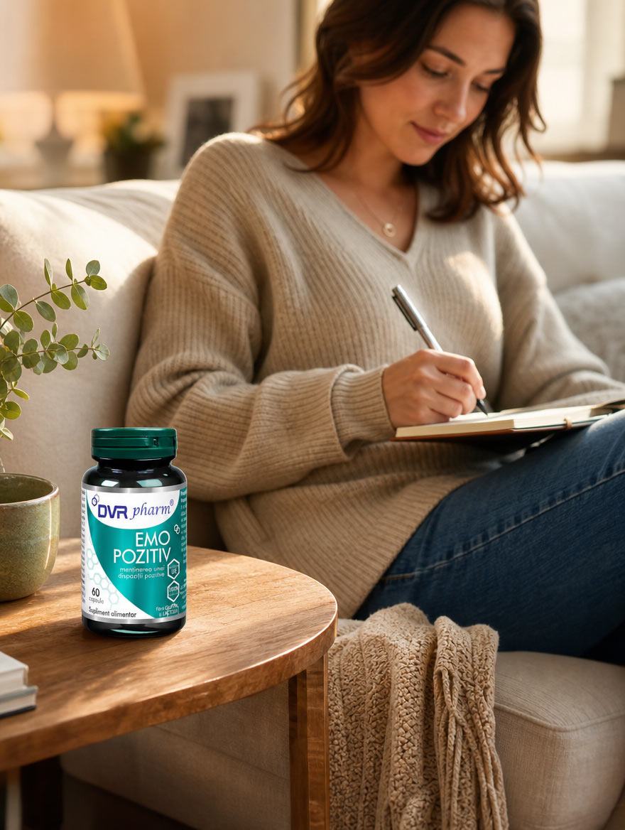 EMO POZITIV - 60 capsule - adjuvant natural în caz de depresie