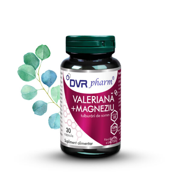 VALERIANĂ + MAGNEZIU - 30 capsule