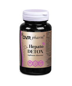 Hepato Detox detoxifică ficatul și îl protejează de degradarea prematură