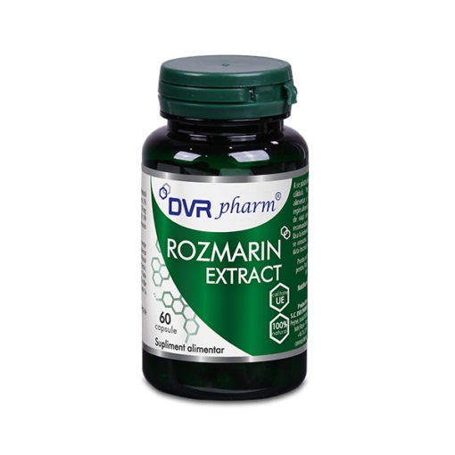 Rozmarin Extract - susține secreția de fluide digestive