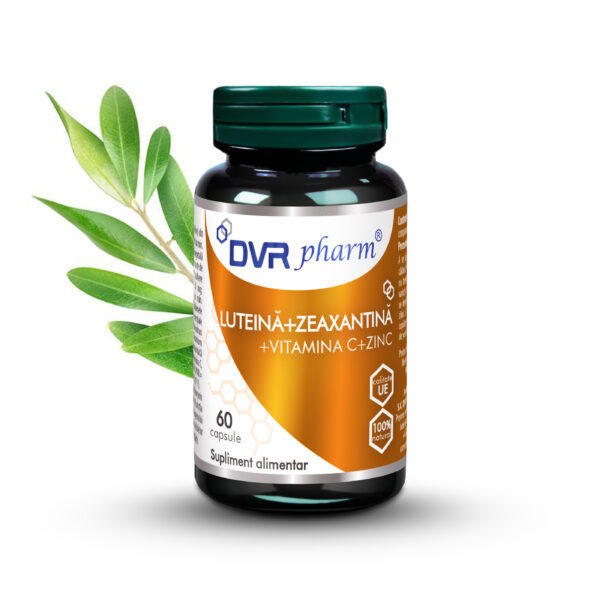 LUTEINĂ+ZEAXANTINĂ+Vit.C+Zinc protejează ochii de degradare