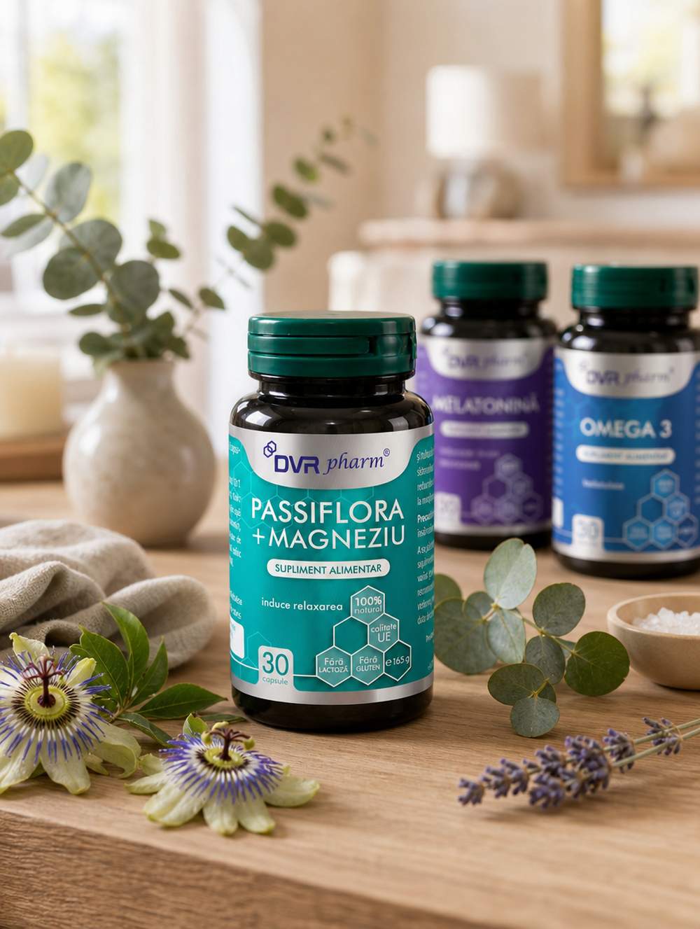 PASSIFLORA + MAGNEZIU - 30 capsule