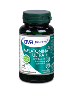 Melatonina ULTRA+ - contribuie la intalarea optimă a somnului