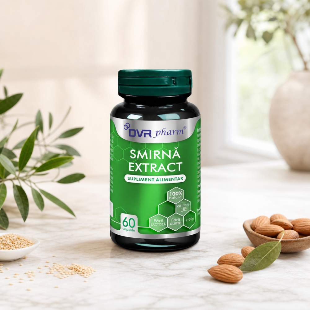 SMIRNĂ EXTRACT - 60 capsule - imagine 2