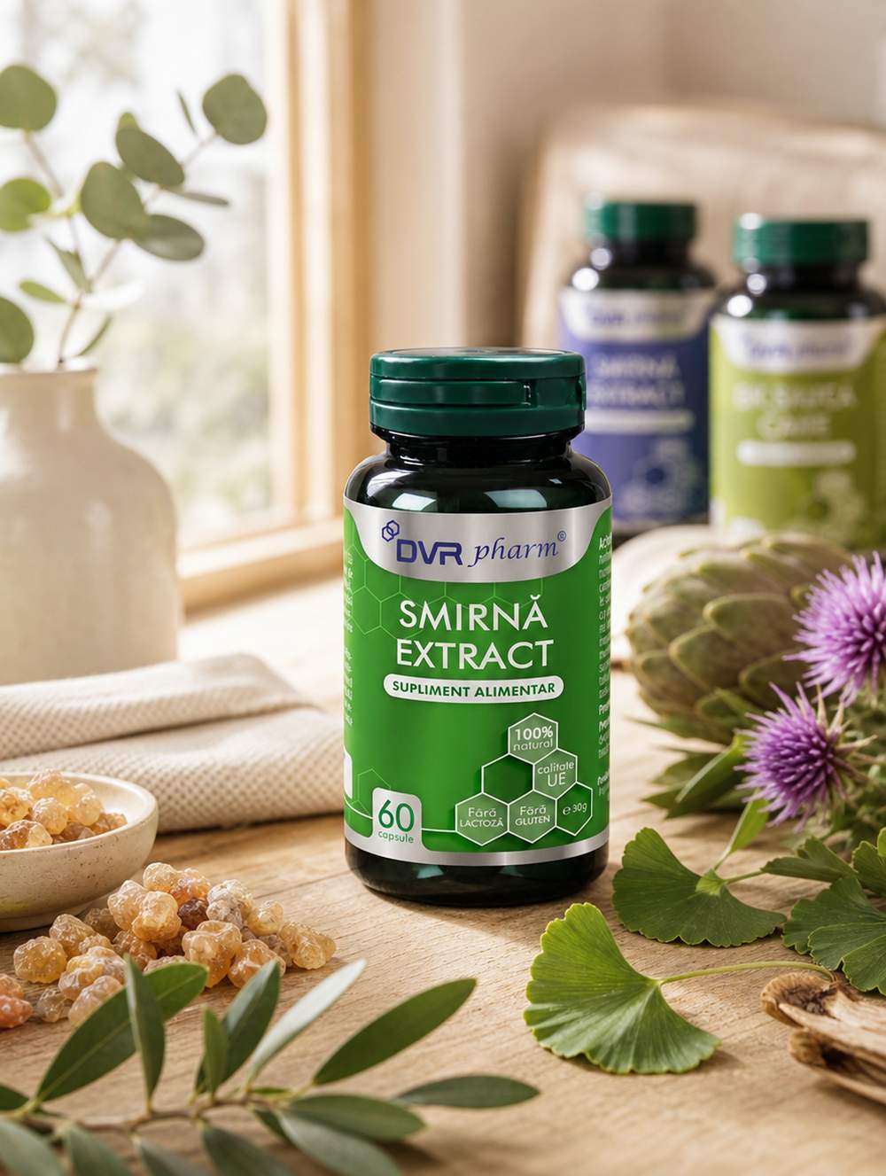 SMIRNĂ EXTRACT - 60 capsule - imagine 3