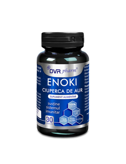 Enoki - Ciuperca de aur - 30 de capsule
