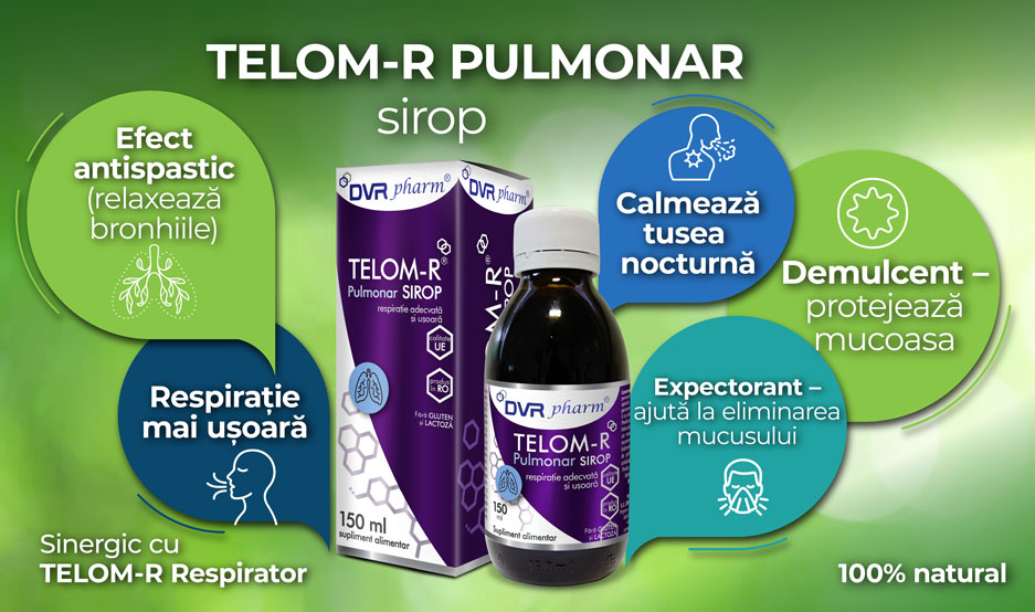 Siropul TELOM-R Pulmonar în astm
