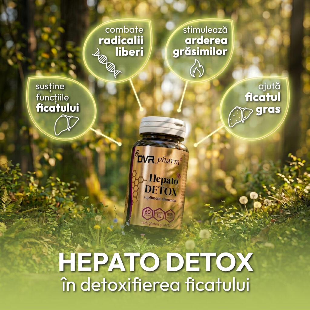 Hepato Detox în detoxifierea ficatului
